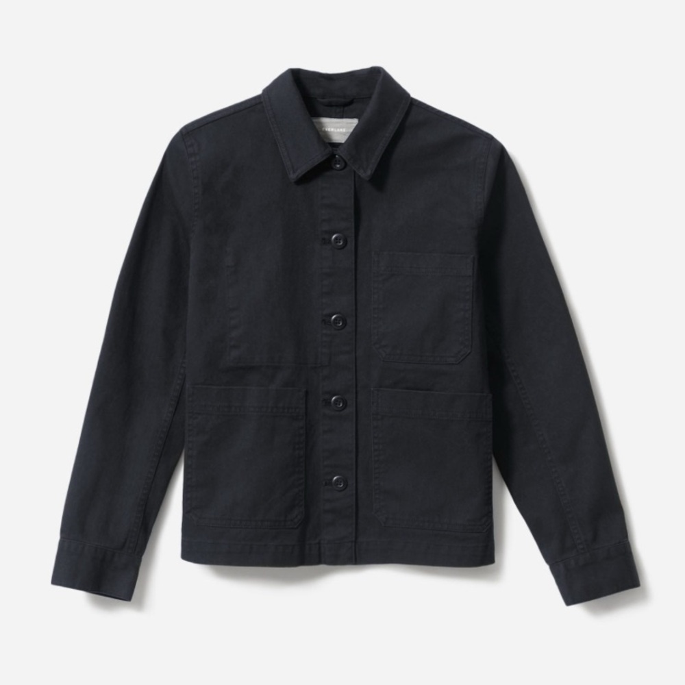 Everlane Women's Chore Coat in Black - XS